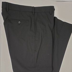 J Braxx by Ballin NWT 4-Way Stretch Wool, Expandable Waist Men's Pants, Black 46